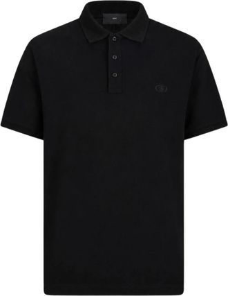 Liu Jo Polobordo Poloshirt - Heren - Polos - Zwart - S - Katoen - Tops