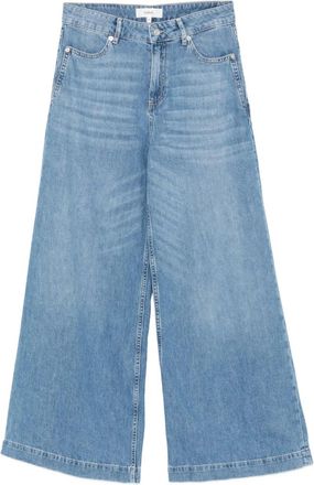 BA&SH Jeans Musc a gamba ampia - Blu