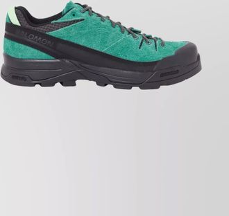 Salomon suede low-top sneakers