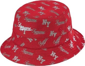 SUPREME SS26 Monogram Crusher Red SUP-SS26-1066-RED