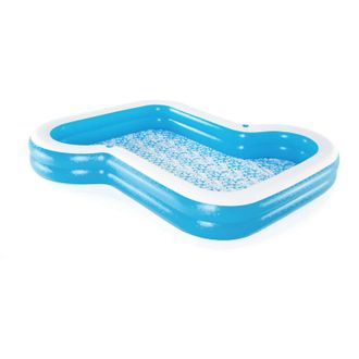 Bestway Piscina Hinchable Autoportante Infantil 305x274x46 Cm 2 Posavasos Dise&ntilde;o Mosaico Edad Mayores De 6 A&ntilde;os