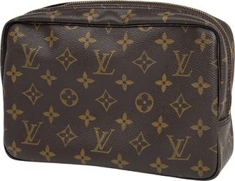 Louis Vuitton Brown Monogram Pouch (Pre-Owned)