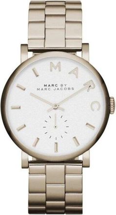 Marc Jacobs Baker Horloge - Dames - Horloges - Geel - ONE Size - Accessoires