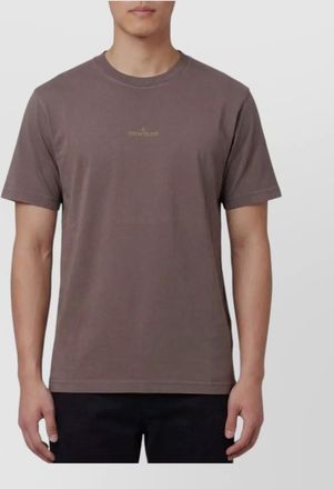 Stone Island cotton desert print regular-fit t-shirt