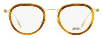 Ermenegildo Zegna EZ5289 Floating Oval Eyeglasses - Gold