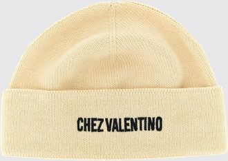 Valentino Garavani Cappello Chez Valentino Garavani in cotone e lana vergine