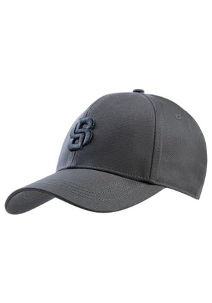 HUGO BOSS Baseball Cap BOSS Zed-B-Icon, open gr&uuml;n 348, Twill, Baumwolle, unifarben, Caps Baseball Cap, mit Double-B-Monogramm, Unisex