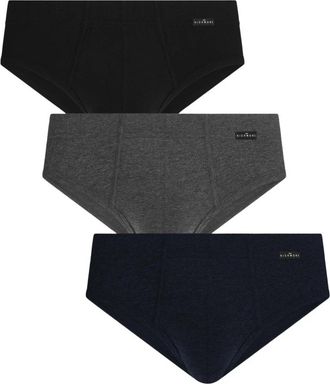 John Richmond Tripack low-rise tricolor slips - Heren - Onderbroek - Veelkleurig - M - Katoen - Ondergoed