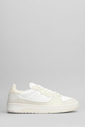 Axel Arigato Clay Sneakers In White Leather