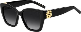 BOSS Black-acetate sunglasses with Double B monogram