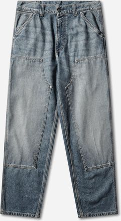 Carhartt Work in Progress Men s OG Double Knee Pants Blue (Rigid)