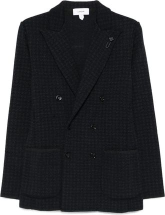 Lardini Giacca Doppiopetto Con Motivo Pied-De-Poule-Uomo