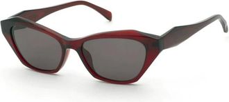 Zadig&Voltaire Szv 469V Zonnebril - Dames - Zonnebrillen - Rood - 54 MM - Accessoires