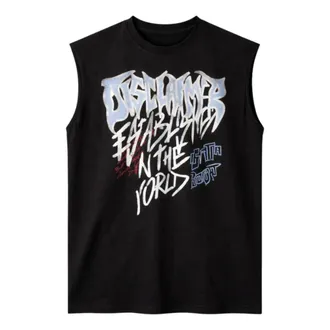 Disclaimer T-Shirt Senza Maniche 26Eds55444 - male - Disclaimer - Sleeveless Tops - Black - XL - Tops