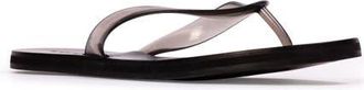 Black Suede Studio Jeli Flip Flop in Black Pvc at Nordstrom, Size 8.5Us