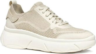 Geox Nebula gebreide sneakers - Beige