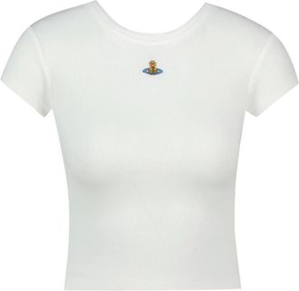 Vivienne Westwood Baby Peru T-shirt - Dames - T-shirts - Wit - L - Tops