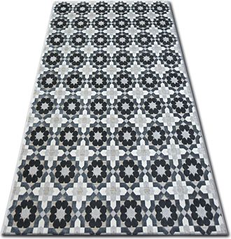 RugsX Alfombra Lisboa 27206/356 Flores Gris Grey 160x230 Cm