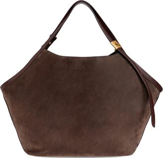 Kate Spade New York Grote Deco su&egrave;de shopper - Bruin