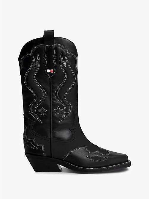 Botas vaqueras de piel