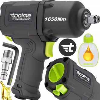 OEM Llave Neum&aacute;tica De Impacto 1650nm Toolme Composite Para Ruedas Con Impacto 1/2