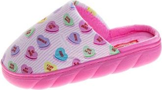Sweethearts Ladies Conv. Heart Slippers S-XL in Pink Multi at Nordstrom, Size 11.5