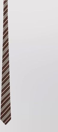 Saint Laurent striped silk tie