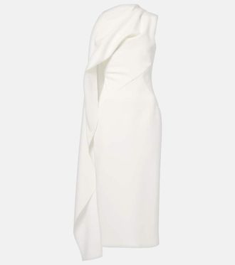 Roksanda Ilincic Bridal Edith draped crepe midi dress