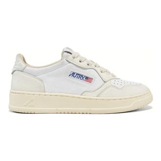 Autry Medalist - Dames - Sneakers - Wit - 36 EU - Katoen - Schoenen