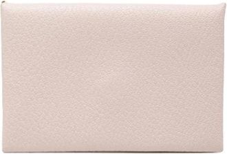 Herm&egrave;s Pre-owned Wallets, female, Pink, Size: ONE SIZE Pre-owned Leather Wallet
