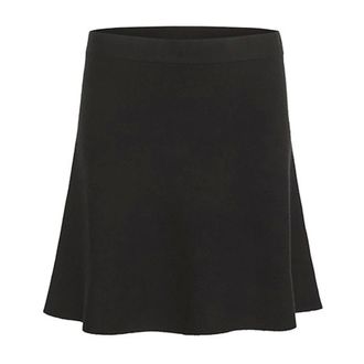 Karen by Simonsen Falda de punto Meteorito - Skirts - Mujer - Negro - 2XL
