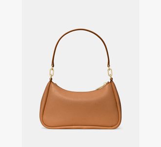 Kate Spade New York Womens Kayla Shoulder Bag in Brown | Pebble Leather