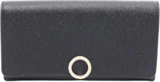 Bulgari Pre-owned Bvlgari Bvlgari lange portemonnee - Heren - Vintage Accessoires - Zwart - ONE Size - Leer - Vintage