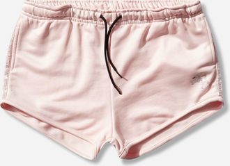 Prototypes Women s Rhinestone Track Shorts Pink