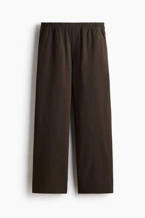 H&M Weite Schlupfhose mit Four-way-Stretch - Green
