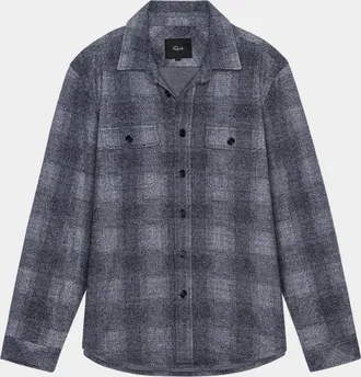 Rails Mens Alder Brushed Flannel Overshirt