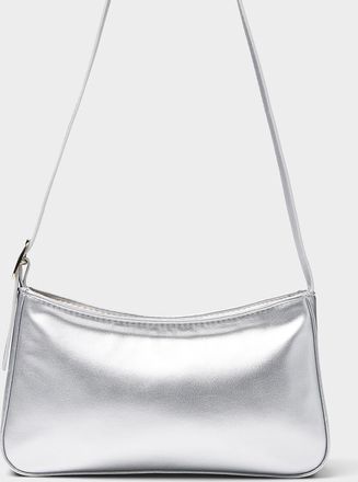 Simons Womens Smooth minimalist baguette bag