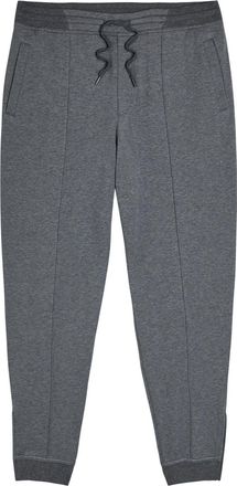 Brunello Cucinelli Tapered-leg Cotton-blend Sweatpants - Grey - XL