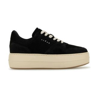 Hogan Skyscraper Platform Sneakers - Dames - Sneakers - Zwart - 37 1/2 EU - Leer - Schoenen