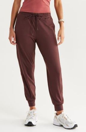 Zella Move In Pocket Joggers in Burgundy Fudge at Nordstrom Rack, Size Xx-Large