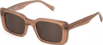 Sting Womens SST477-5109AL SST477 51 5109AL Sunglasses - Brown - One Size
