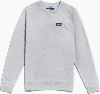Penfield Mens Penfield Original Logo Grey Heather Sweatshirt - Size: 38