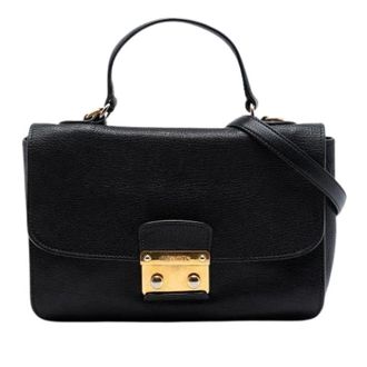 Miu Miu Pre-owned Handbags, female, Black, Size: ONE SIZE Pre-owned Satchel