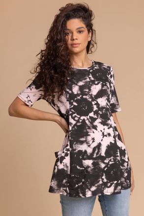 Roman Tie Dye Pocket Swing Top