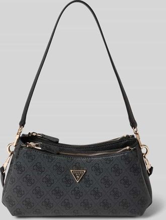 Guess Handtasche mit Logo-Muster Modell NOELLE II in Black, Größe 1
