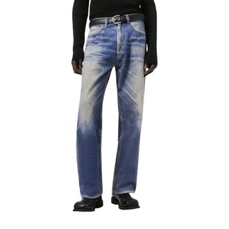 Our Legacy Third Cut Jeans - male - Our Legacy - Wide Jeans - Blue - W34 - Jeans