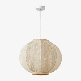 Sklum Sklum - Lampada Da Soffitto In Lino Ziyec