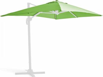 Oviala Lona para sombrilla desplazada 2x3m verde