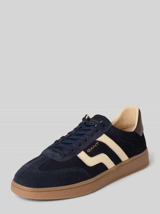 GANT Sneaker aus Leder mit Schn&uuml;rung Modell Cuzmo in Marine, Gr&ouml;&szlig;e 44