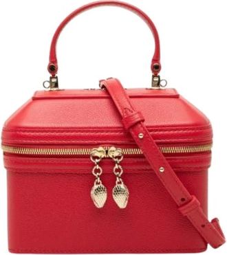 Bulgari Pre-owned Vanity Bag - - Pre-owned - Donna - Rosso - ONE SIZE